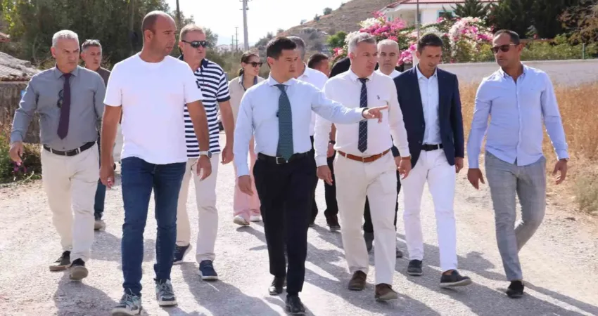 Marmaris Belediye Başkanı Acar Ünlü, Söğüt ve Bozburun Mahallelerini ziyaret