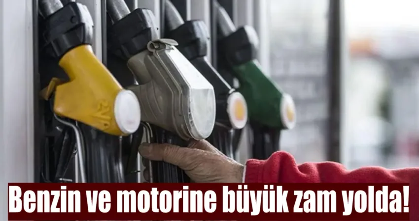 Çarşamba günü gece yarısından itibaren motorine 1 lira 55 kuruş,