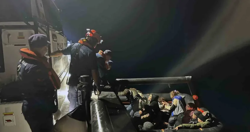 Muğla’nın Datça ilçesi açıklarında Yunanistan sahil güvenlik unsurları tarafından Türk