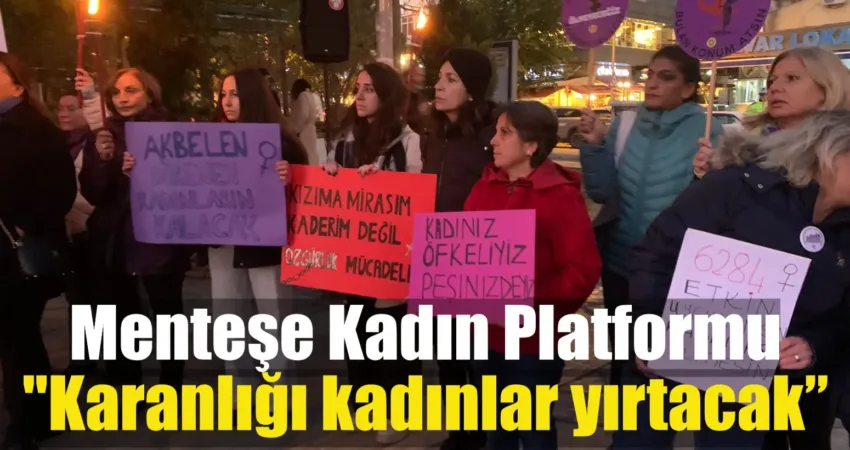 Menteşe Kadın Platformu, 25 Kasım Kadına Yönelik Şiddete Karşı Uluslararası