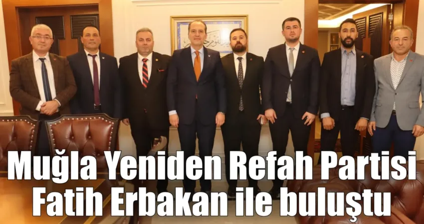 Muğla Yeniden Refah Partisi İl Başkanı Fatih Salih Mehmet Kocabıyık