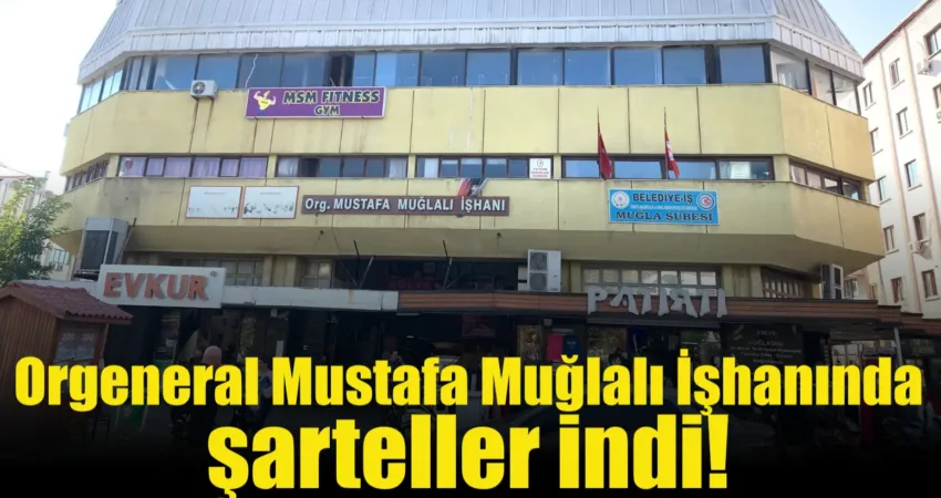 Deprem riski nedeniyle yıkım kararı verilen Orgeneral Muğlalı İşhanı’nda dün