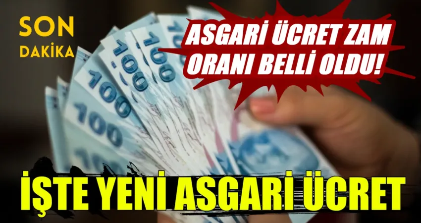 Çalışma ve Sosyal Güvenlik Bakanı Vedat Işıkhan, asgari ücretin 1