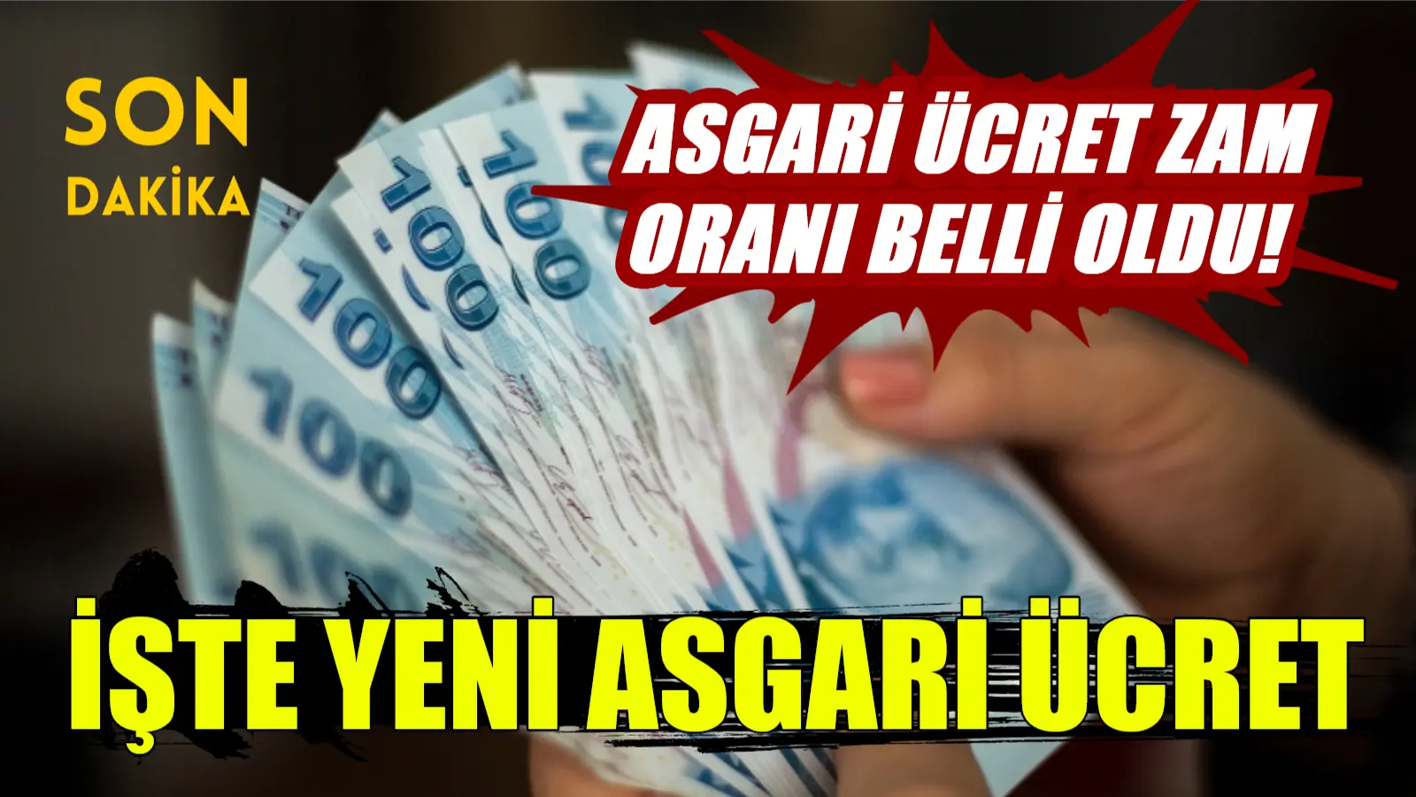 Çalışma ve Sosyal Güvenlik Bakanı Vedat Işıkhan, asgari ücretin 1