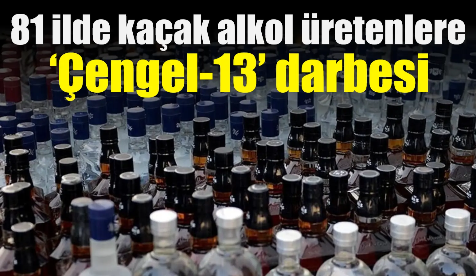 İçişleri Bakanı Ali Yerlikaya, 81 ilde düzenlenen "Çengel-13" operasyonlarında kaçak