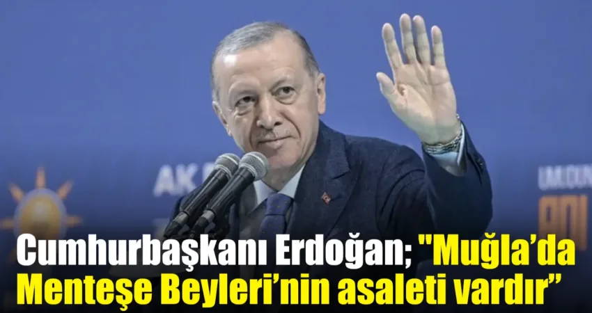 Muğla'da düzenlenen AK Parti İl Kongresi'nde konuşan Cumhurbaşkanı Recep Tayyip