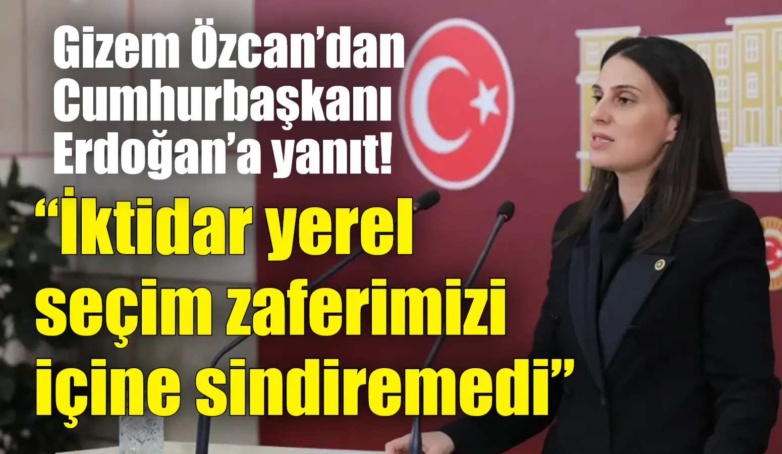 Cumhuriyet Halk Partisi Muğla Milletvekili Avukat Gizem Özcan, geçtiğimiz cumartesi