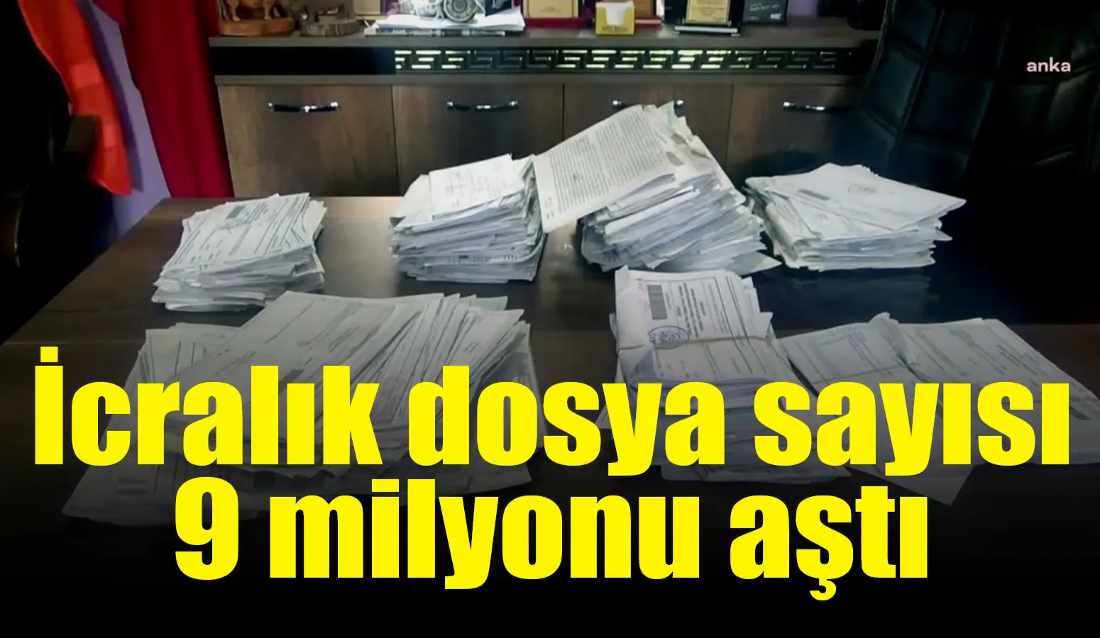 Yeni icra dosya sayısı geçen yıla göre düşerken, iş yükü
