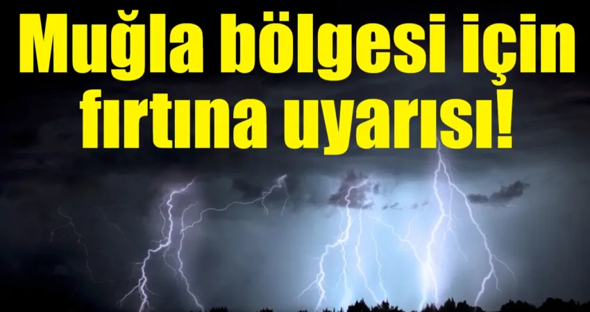 Meteoroloji 4. Bölge Müdürlüğü Bölge Tahmin ve Uyarı Merkezinden yapılan