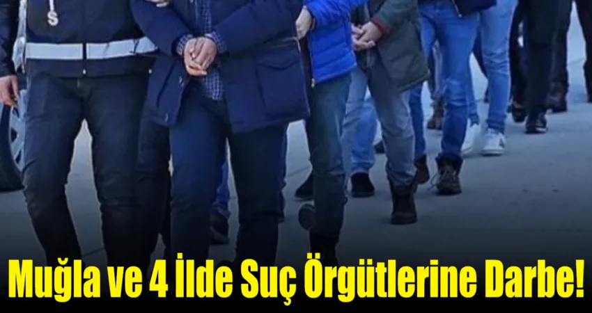 İçişleri Bakanı Ali Yerlikaya, Hücre operasyonları kapsamında 5 ayrı organize