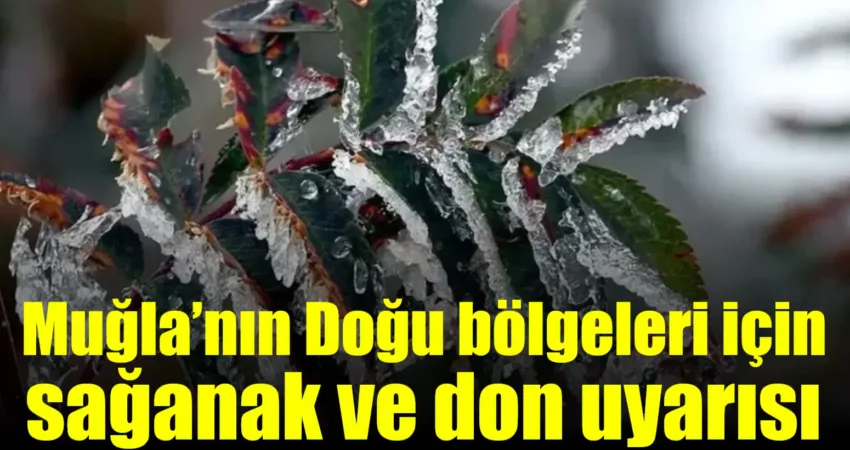 Meteoroloji 4. Bölge Müdürlüğü Bölge Tahmin ve Uyarı Merkezinden yapılan