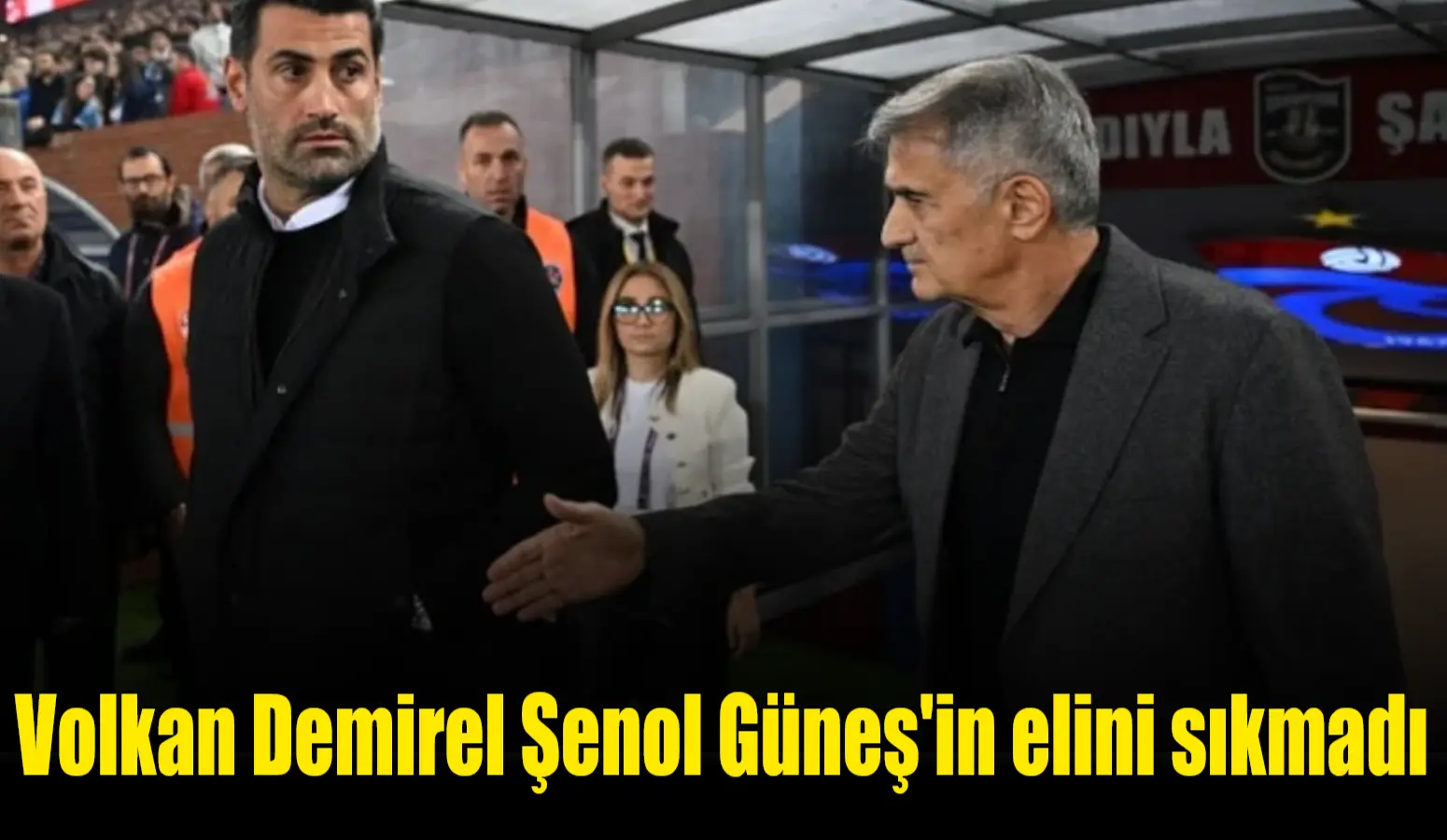 Volkan Demirel, 6 Şubat depreminden sonra Şenol Güneş'in Beşiktaş'ta çalışırken