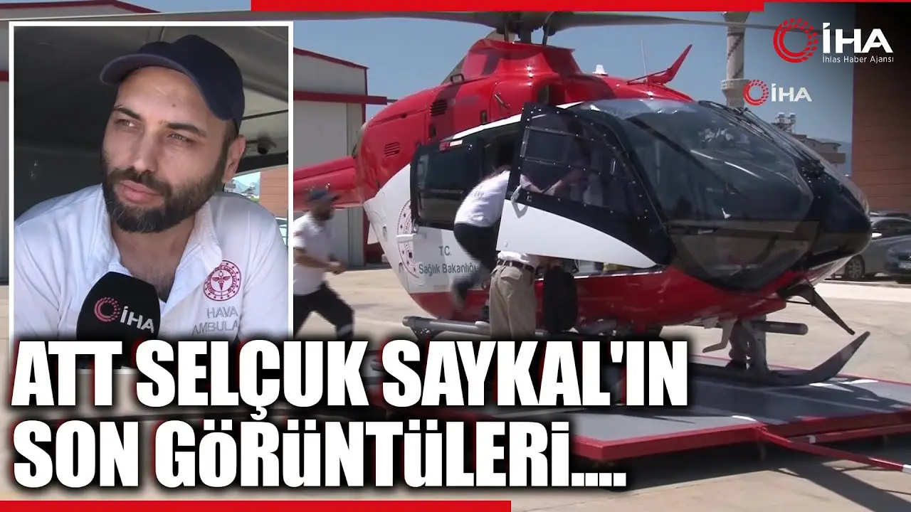 Muğla’da meydana gelen ambulans helikopter kazasında hayatını kaybeden ATT Personeli
