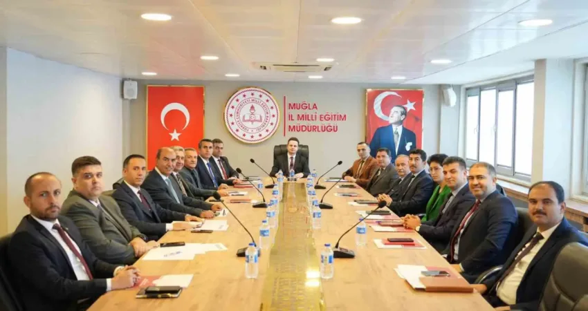 Muğla İl Millî Eğitim Müdürü Emre Çay’ın başkanlığında, İl Millî