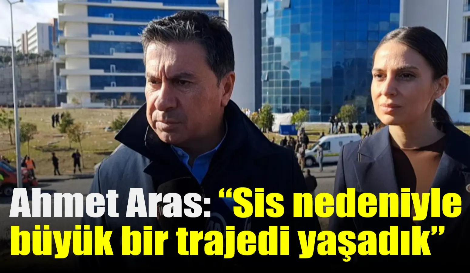 Muğla'nın Menteşe ilçesinde sabah saatlerinde meydana gelen ambulans helikopter kazası,