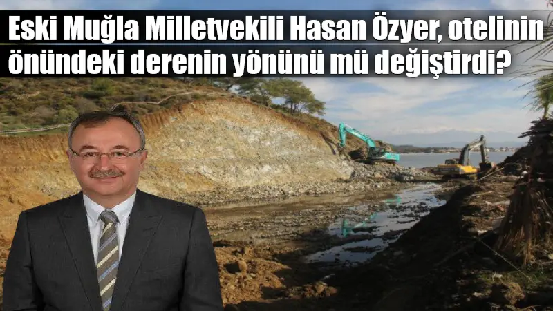 Muğla’nın Fethiye ilçesinde deniz kaplumbağalarının yuvalama alanı olan Karataş Plajı’nın