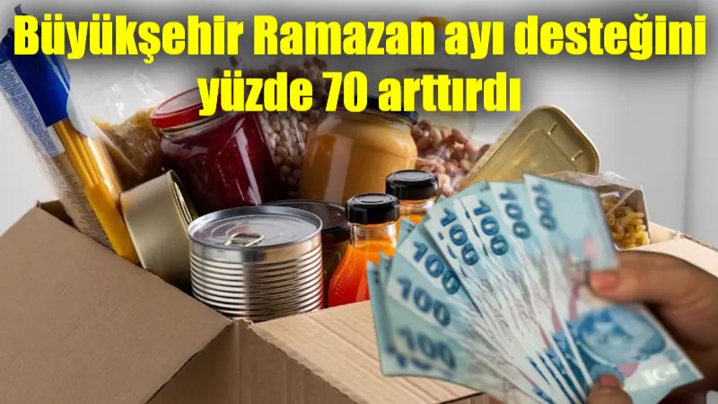 Sosyal belediyecilik alanında farklı projeler ve desteklerle halkın yanında olan