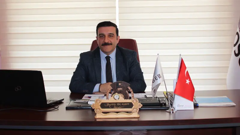 KOSGEB Muğla İl Müdürlüğü'ne yeni atanan Bayram Ali Kukuş, bugün