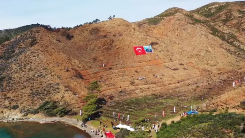 Muğla Orman Bölge Müdürlüğü, Marmaris Bördübet Gölge Koyu'nda 30 Haziran