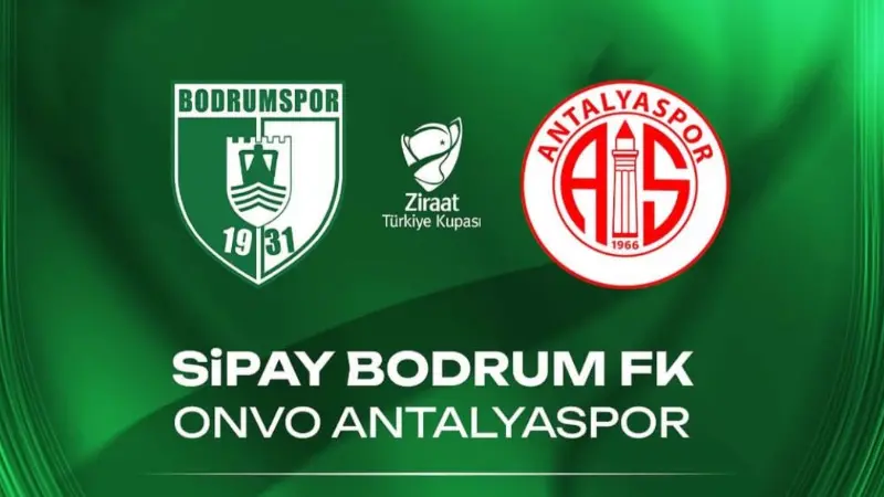 Ziraat Türkiye Kupası Grup D ikinci maçında Sipay Bodrum FK,