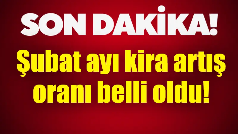 Ocak ayının enflasyon verileri açıklandı, şubat ayında kiracılara uygulanabilecek tavan