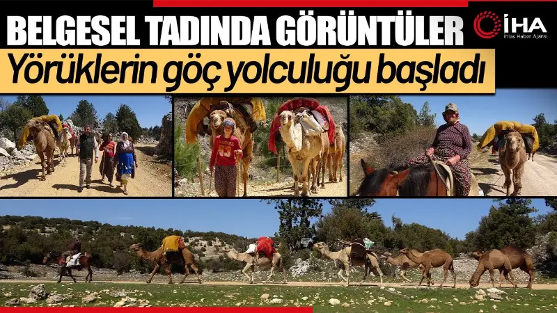 Kış aylarını ılıman iklimin hüküm sürdüğü Mersin’in yüksek kesimlerinde geçiren