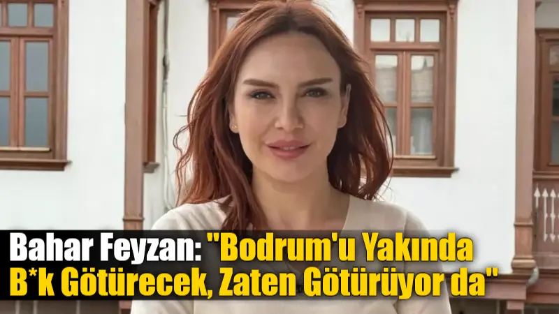 Gazeteci Bahar Feyzan, İzmir ve Bodrum'da yaşanan su ve altyapı