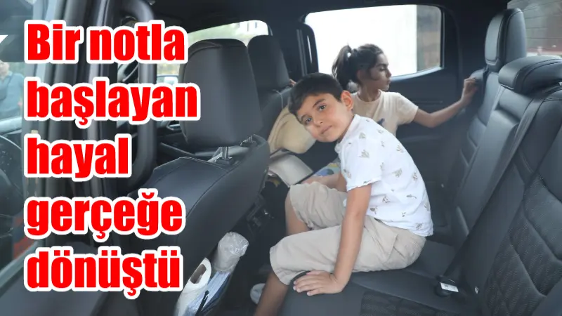 Muğla Büyükşehir Belediyesi, 6 yaşındaki otizmli Görkem Uğur Yücel'in ilaçlama