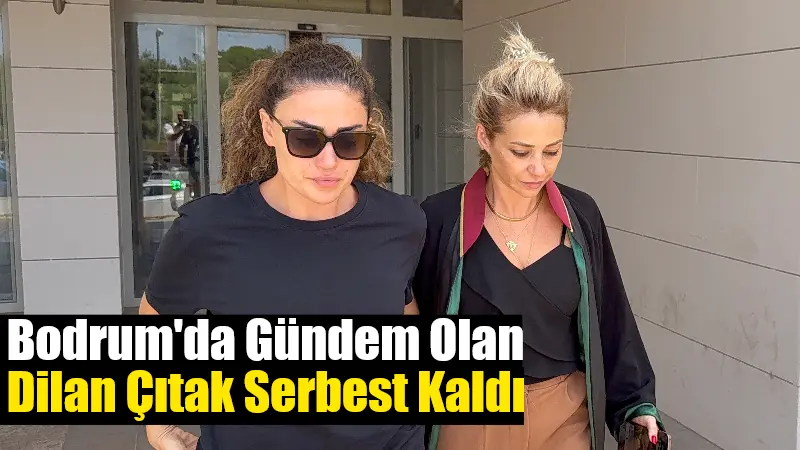 Bodrum'da Dilan Çıtak, polise karşı geldiği olaylı bir gözaltı sonrası