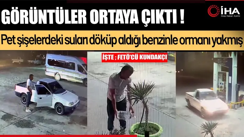 Bursa'nın Harmancık ilçesindeki Kışmanlar köyündeki yangını çıkardığı iddiasıyla gözaltına FETÖ
