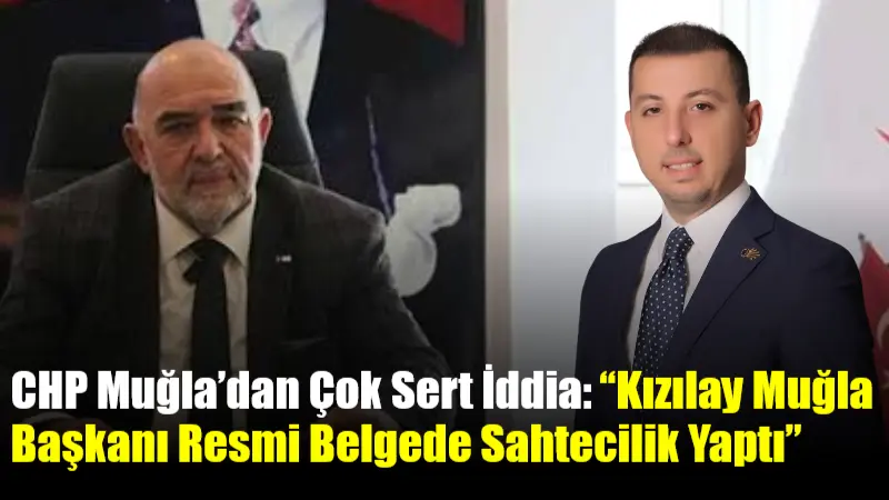 CHP Muğla İl Başkanı Av. Zekican Balcı, Kızılay Muğla Şube