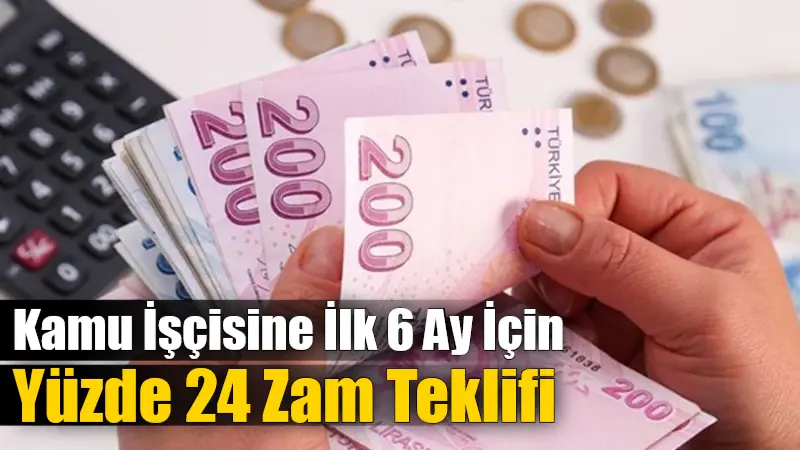 Kamuda yaklaşık 600 bin işçinin ücret artışının belirleneceği Kamu Toplu