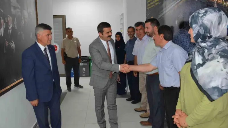 Köyceğiz'in yeni Kaymakamı Mert Kumcu, göreve başlamasının ardından İlçe Müftülüğünü