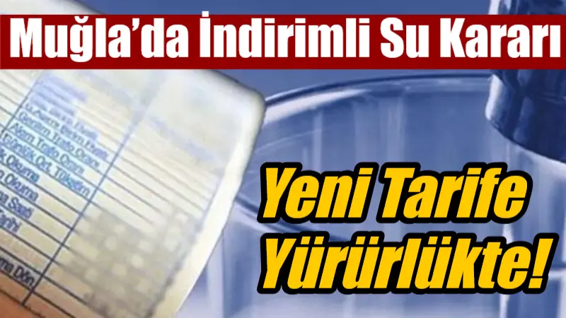 Muğla Büyükşehir Belediyesi MUSKİ Olağanüstü Genel Kurulu’nda alınan kararla; sürdürülebilir