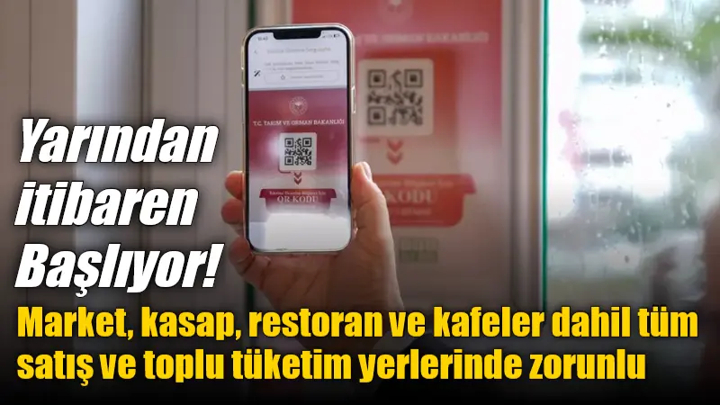Tarım ve Orman Bakanlığı'nın geçen yıl başlattığı karekod uygulaması, yarından