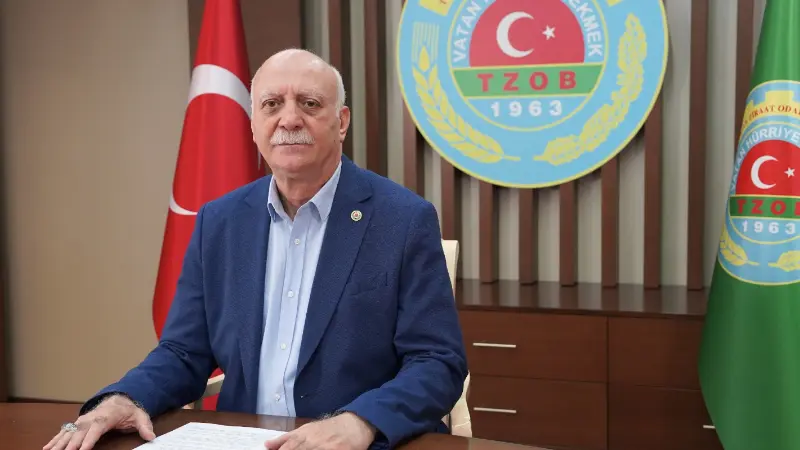 Türkiye Ziraat Odaları Birliği (TZOB) Genel Başkanı Şemsi Bayraktar'ın Temmuz