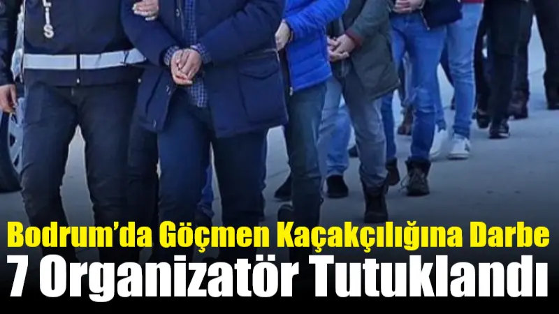 Muğla İl Emniyet Müdürlüğü ekipleri, Bodrum’un Yalıkavak bölgesinde göçmen kaçakçılığına
