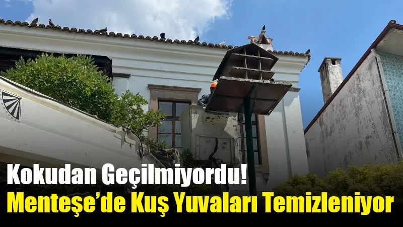 Menteşe’de vatandaşların kötü koku ve kirlilik şikayetleri üzerine harekete geçen