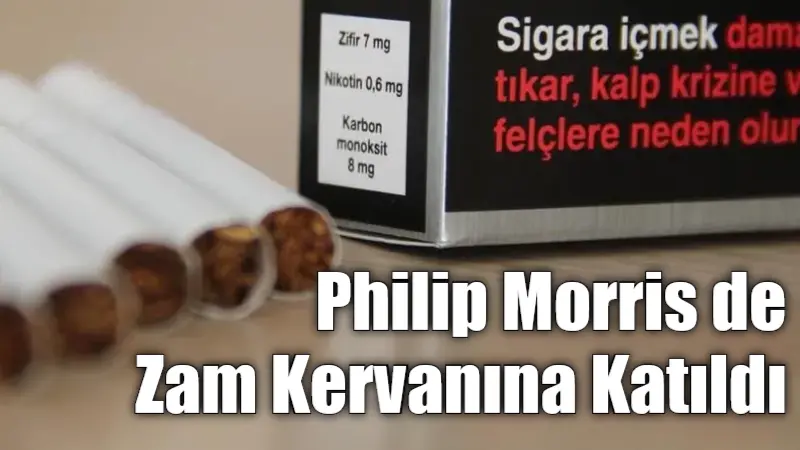 BAT ve JTI gruplarının ardından Philip Morris sigara grubuna da