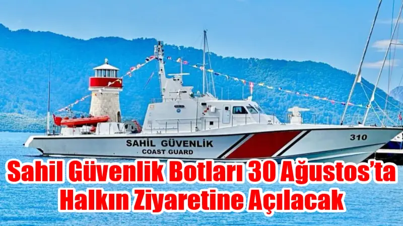 30 Ağustos Zafer Bayramı kapsamında Marmaris, Fethiye ve Bodrum’daki iskelelerde