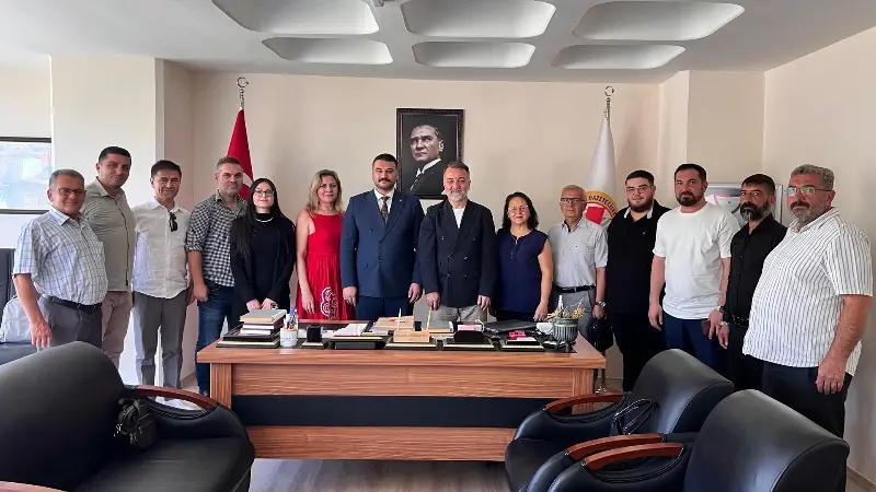 Milliyetçi Hareket Partisi (MHP) Menteşe İlçe Başkanı Kadir Türk ve
