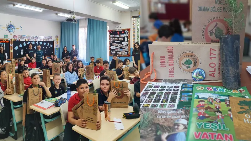 Menteşe Anadolu Lisesi ile Orman Bölge Müdürlüğü'nün Bursa ve Romanya'daki