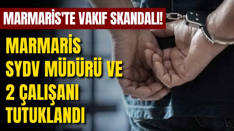 Marmaris Sosyal Yardımlaşma ve Dayanışma Vakfı Müdürü E.K.Ç. ile çalışanlar