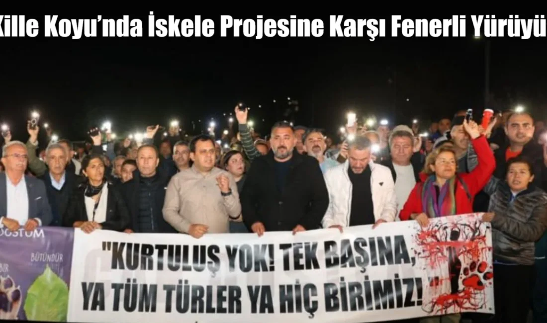 Dalaman Belediye Başkanı Sezer Durmuş, Kille Koyu’nda yapılmak istenen yat