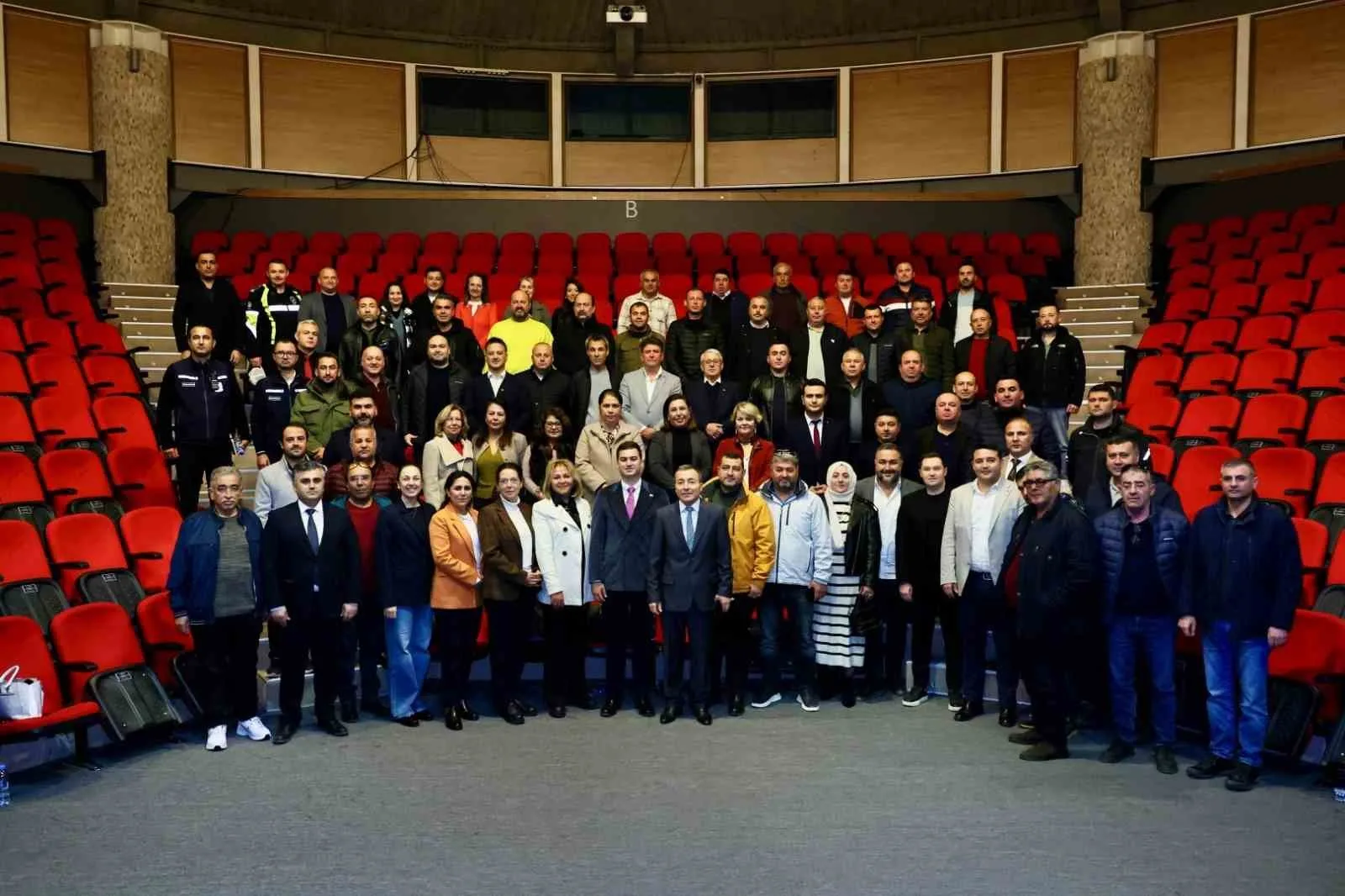 Bodrum Belediye Başkanı Tamer Mandalinci, 2025 yılı çalışmalarının değerlendirilip 2026