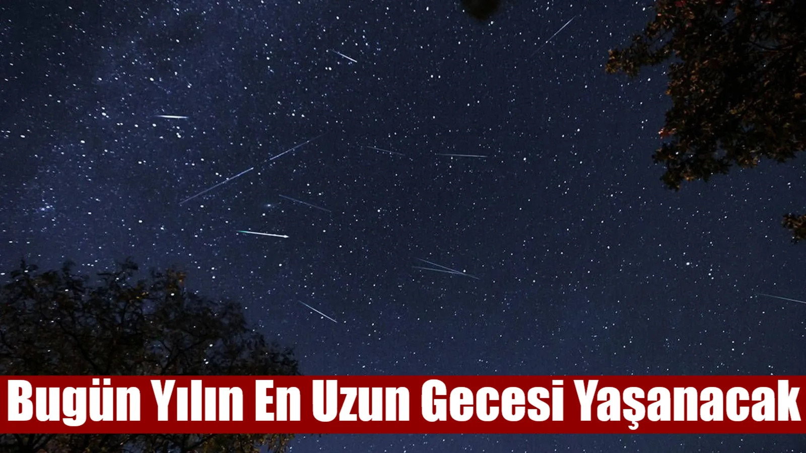 21 Aralık itibarıyla Kuzey Yarımküre’de kış gündönümü yaşanacak. Bugün gece