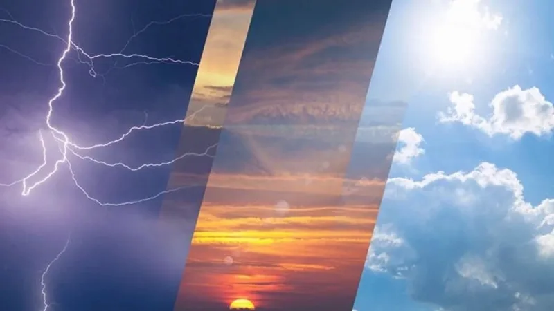 Meteoroloji Genel Müdürlüğü'nden alınan verilere göre, Türkiye genelinde hava parçalı