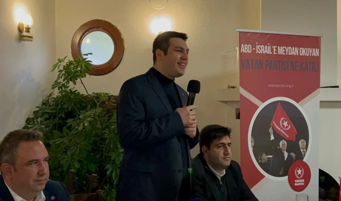 Vatan Partisi Genel Sekreteri Özgür Bursalı, Muğla İl Başkanlığı’nın düzenlediği