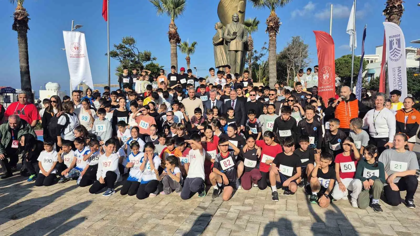 Gazi Mustafa Kemal Atatürk’ün Ankara’ya gelişinin yıl dönümü kapsamında Bodrum’da