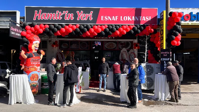 Muğla'nın tanınmış esnaflarından Hamit Kara'nın Sanayi Bölgesinde açtığı yeni Esnaf
